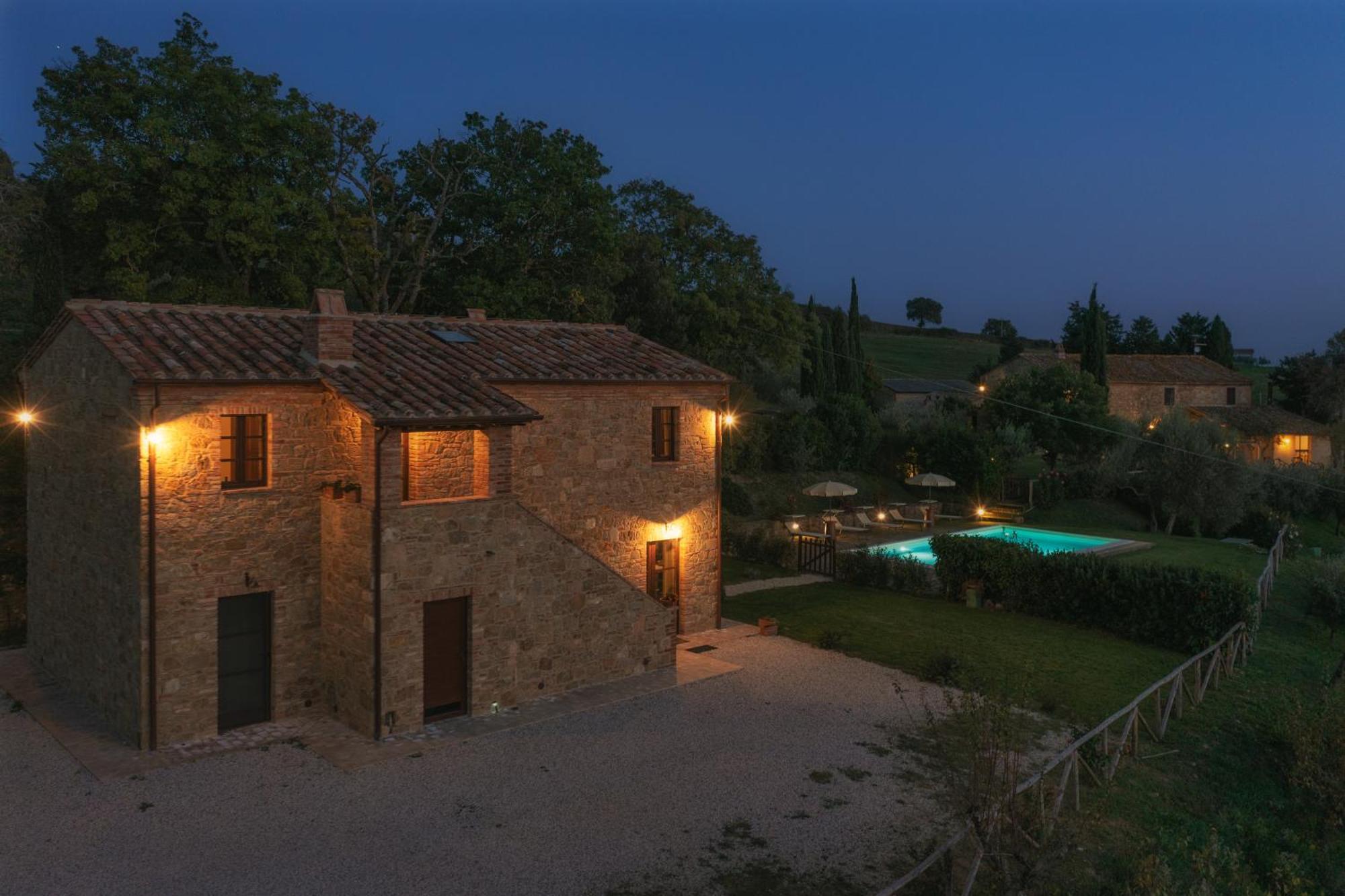 Agriturismo La Casellina Monticchiello Esterno foto